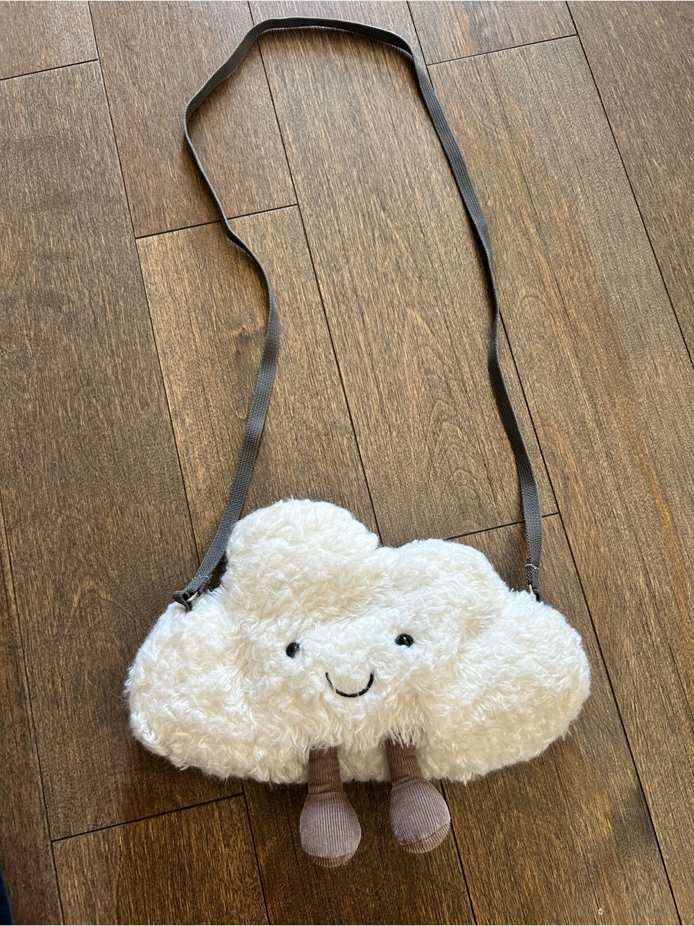 Jellycat Plush Cloud Crossbody Bag